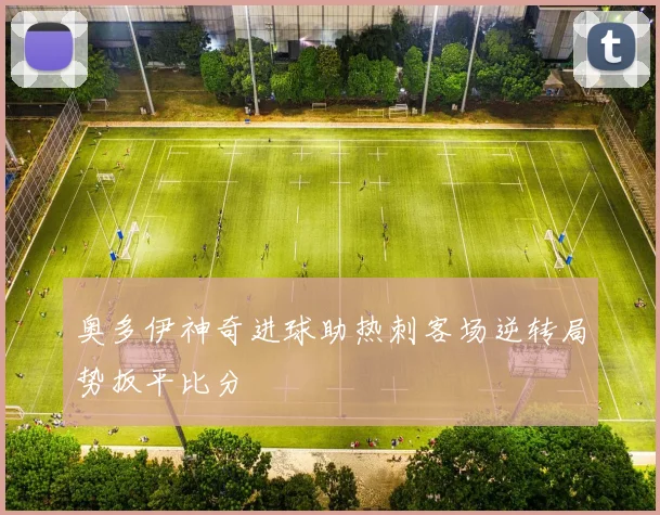 奥多伊神奇进球助热刺客场逆转局势扳平比分